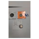 Germany coins 1907 silver,1902 &1905