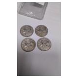 4 X 1940 Quarters