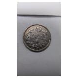1912 Canadian 5 Cent coin