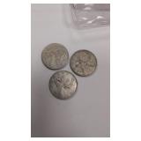 3 X 1957 quarters