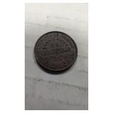 1962 Panama 1 Centï¿½simo coin.