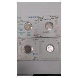 Mexican 10 centavos coin lot