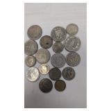 Columbian coins lot