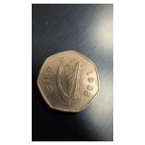 1983 Irish 50 pence (50p) coin