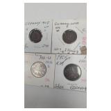 Germany coins 1905(silver),1907,1911 &1914
