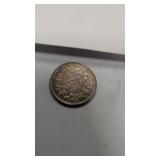 1911 Canadian 5 Cent coin