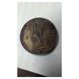 1848 Italy Lombardy 5 Lire Fantasy Copy Coin