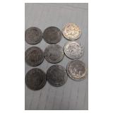 Mexican 20 centavos coins -9