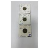 1920, 1938 Costa Rica coins