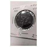 1943Norway 5 ï¿½re coin