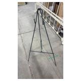Small metal easel