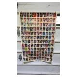 Sheet of hockey cards