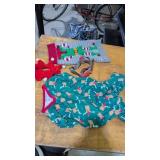 Dog Christmas sweater /pj's & Collars
