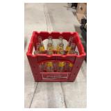 Vintage Diet Coke bottles, and plastic case