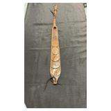 Leather strap with animal details