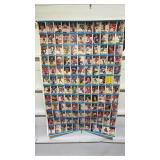 Sheet of hockey cards