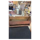 Wooden tool box