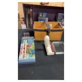 Crafts supplies - stamps and paint