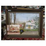 F.B.Wride Wigles Store in KIngsville Painting