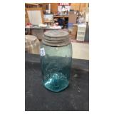 Blue ball jar
