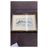 ï¿½The Bachelorsï¿½ frame duck print