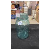 Blue ball mason jar