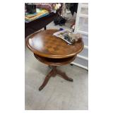 Chessboard side table