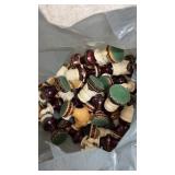 Hand carved Bone chess pieces