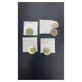 Canadian toonies 1999/1998