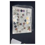 Canadian coin set (incomplete) 1992