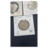 Mexican coins 1889-1956 (some silver)