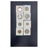 Ghanaian coins 1950s-1991