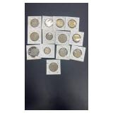 Jordan coins 1970s-2010s