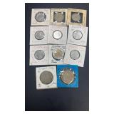 Algerian coins 1940s-2000s