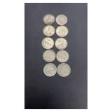 1950s-1960s Canadian dimes