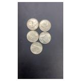 1958-1960s Canadian quarters