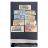 Foreign currency bills