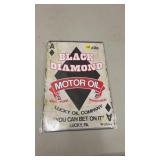 Black diamond motor oil, repose sign