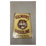Gilmore gasoline repo sign
