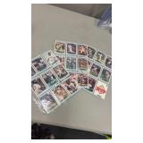 Sleeve of MVP baseball  cards