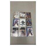 Sleeve of NHL trading cards