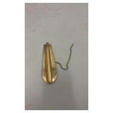 Brass shoe horn