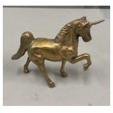 Brass unicorn