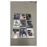 Sleeve of NHL trading cards