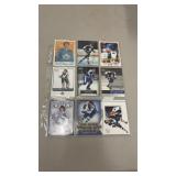 Sleeve of NHL trading cards