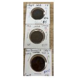 Canadian provincial coins 1864/1913