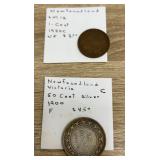 Newfoundland coins 1900 / 1920
