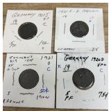 German coins