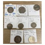 German coins 1963-1992