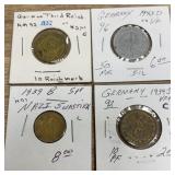 German swastika coins